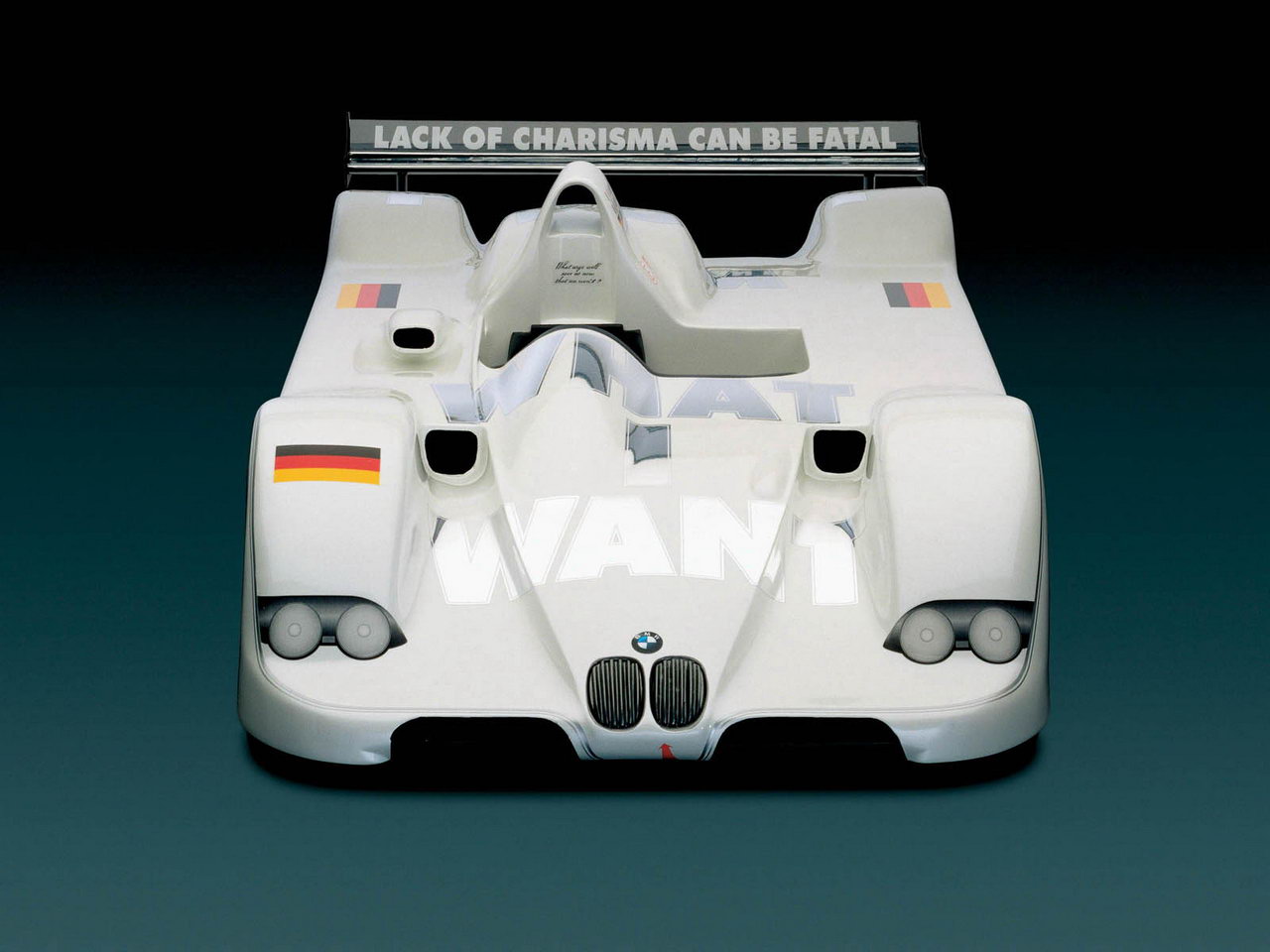 BMW ArtCars 1999 V12LMR Jenny Holzer 01.jpg